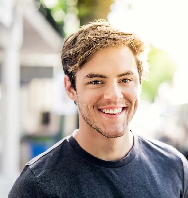 Young man smiling | Dentist in Georgetown